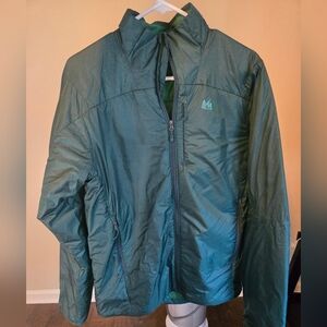 REI Men's Forest Green Performance Jacket Size Small
